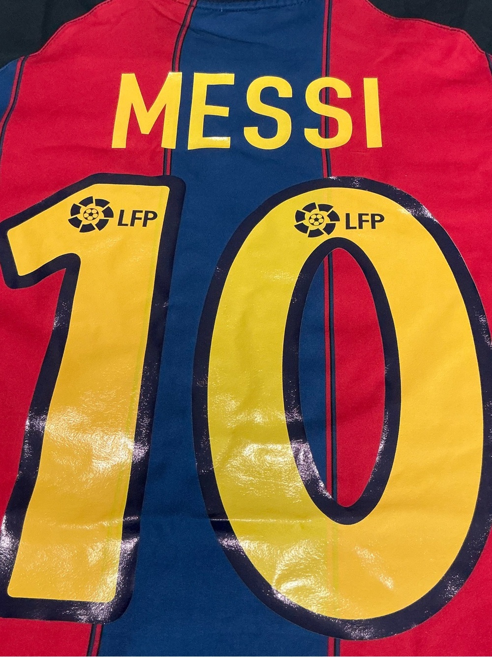 NWT FC Barcelona Messi #10 Retro Home Jersey - Nike size Extra Large - Picture 5 of 11
